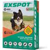 MSD EXSPOT (6 pipette da 2 ml) - Antiparassitario per cani da 41 Kg a 55 Kg
