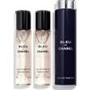 Chanel Bleu De Chanel Eau De Parfum Twist And Spray 3 x 20ml -