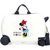 Disney Joumma Minnie Magic Valigia per bambini Bianco 45 x 31 x 20 cm Rigida ABS 24,6 L 1,8 kg 4 ruote Bagagli Mano, bianco, Valigia per bambini