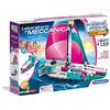 Clementoni - 19088 - Scienza e Gioco - Laboratorio di Meccanica - Yacht a Vela + Motoscafo - Made in Italy - Set Costruzioni Bambini 8 Anni+ (Versione in Italiano)