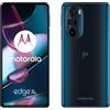 Motorola Edge 30 Pro - Smartphone 5G, Fotocamera 50 + 60 MP, 144Hz OLED FHD+, Qualcomm Snapdragon 8 Gen 1, 4800 mAH, 12/256GB, Dual SIM, Android 12, Cover Inclusa, Blu (Cosmos Blue), Display 6.7