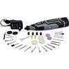Cecotec Multitool Rotativo di Precisione CecoRaptor Polish&Sand 1200 Ultra. Batteria 12V e 1500 mAh, Velocità senza Carico 25000 RPM, Autonomia 60 min, Kit 60 Accessori