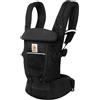 Ergobaby Marsupio Adapt Soft Flex Mesh da 0 a 48 mesi, 3.2 - 20.4 kg - Onyx Black