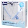 Chicco (Artsana SpA) Chicco Accappatoio Piquet Blu 12M+ 1 St