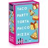 Ghenos Games Taco Party Torta Pacco Pizza - Gioco di carte - Gioco Competitivo per Adulti e Bambini dagli 8 Anni - 2-8 Giocatori - Durata 10min - Edizione Italiana