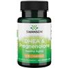 Swanson Health Products DHEA 25 mg e Pregnenolone 100 mg Complesso 60 capsule vegetali