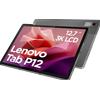 Lenovo Tab P12 8GB 128GB Wifi - Storm Grey + Pen + Folio Grey Processore MediaTek Dimensity 7050 da 2,6 GHz , Android, 128 GB UFS 2.2 - ZACH0219SE