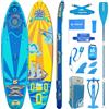 iTAOSTAR Journey J06 Gonfiabile Stand Up Paddle Borad con seduta, extra larga, gonfiabile, per principianti, tavola da surf gonfiabile con accessori completi, tavola da surf per yoga