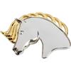 Umbria Equitazione Spilla Horse Heads