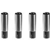 Genmitsu 4pcs Collet Adattatore, 1/4 a 1/8 ″ CNC Incisione Bit Collet Size Converter per Incisione Macchina Utensile, CNC Router e Driver, CA04A
