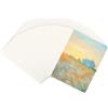 AOROPS Carta Acquerello, 50 Fogli 300 g/m² Fogli Acquerello A4, Carta Cotone Acquerello Bianco Watercolor Paper per Pittura Scrittura a Mano e Progetti Artistici 29,7 x 21 cm