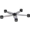 alpina Sottopentola Regolabile per Pentole - Salvapentole in Acciaio Inossidabile - Accessorio da Cucina - Salvapentole Resistente al Calore - 27,5 x 20,5 x 1,7 cm - Argento