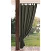 Eurofirany GARDEN Tenda de Esterni con Passanti - 1 Pezzo. Tende impermeabili per Terazze, Tenda per Gazebo Pergolata Patio Balcone, Protezione Solare e Privacy, 155x220 cm, Grafite