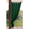 Eurofirany GARDEN Tenda de Esterni con Passanti - 1 Pezzo. Tende impermeabili per Terazze, Tenda per Gazebo Pergolata Patio Balcone, Protezione Solare e Privacy, 155x260 cm, Verde Scuro