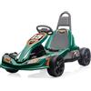 FAMOSA Feber Go Kart Quad Elettrico per Bambini 12V Formula 1 Colore Verde con Marce