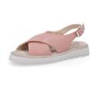 FAIRE Sandalo in pelle fasce incrociate Zeppa 2,5 cm