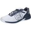 Kempa Scarpe da Pallamano Unisex Attack Three 2.0 Game Changer, Scarpe da Ginnastica, Bianco Navy, 43 EU