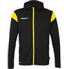 uhlsport Giacca da calcio Squad 27 Track Hood unisex da allenamento, con cappuccio e colletto alto