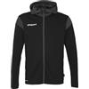 uhlsport Giacca da calcio Squad 27 Track Hood unisex da allenamento, con cappuccio e colletto alto