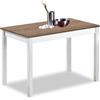ASTIMESA Fissa 90X50 Bianco Rovere Scuro, 90 x 50 cm