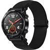 SITAFU Cinturino per Huawei Watch GT 2/GT 3 46mm,22MM Nylon Elastico Intrecciato Regolabile Cinturini di Ricambio Compatibile con Huawei Watch GT 46MM/GT2 Classic/GT2 Pro 46mm/Watch GT 2e/GT Sport