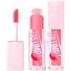 Maybelline New York Lifter Plump Lucidalabbra con Peperoncino Effetto Filler Rimpolpante Immediato con Applicatore XXL Colore 001 Blush Blaze - Set da 2