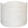 Generico LUCECLASS | Ventolina mezzo paralume classico ventola in LINO CERVINO interno PVC semitonda veletta semiluna per lampada parte di ricambio lampada da tavolo classica (DIAMETRO 35 CM ATTACCO E27)