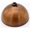 prometeo electronics Rosone metallico mezza sfera color Bronzo Diametro 100mm con Vera di bloccaggio