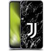 Head Case Designs Licenza Ufficiale Juventus Football Club Nero Marmoreo Custodia Cover in Morbido Gel Compatibile con Samsung Galaxy A05s