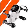 Bonplus BP | Mini Bike Cyclette | Pedalatore statico per anziani | Allenamento di braccia e gambe Migliorare la circolazione | Riabilitazione | Allevia il dolore | Display LCD | Salute
