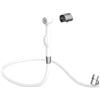 EISL DX25W-A lavabo, doccetta per Cucina, Bagno, Lavanderia o Officina, Ideale per aggiornamento, Facile da Usare, Set con Tubo da 125 mm e Adattatore per Tutti i Comuni rubinetti, Bianco