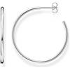 Thomas Sabo Orecchini a Cerchio da Donna in Argento 925