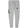 Nike Sportswear Tech Fleece, Pantaloni Bambino, Grigio (Dark Grey Heather/Black/Black 064), Small