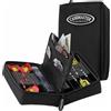 Casemaster Elite Jr. 6 Freccette in Nylon Storage/Custodia da Viaggio, Nero