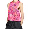 Nike NSW FTR Allover Print Debardeurs, T-Shirt Donna, Rosa (Hyper Pink), (Taglia Produttore: Small)