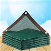 Sanahy 40% Rete Solare Verde,Rete Ombreggiante Con Occhielli, Facile Da Installare, Telo Ombreggiante Per Serra, Rete Resistente Ai Raggi UV Per Piante Di Fiori Da Giardino(Size:5X5M)