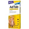 AdTab Compresse Masticabili per gatti da 0,5-2,0 Kg - 3 compresse