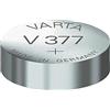 VARTA V377 - Batteria per orologio (1,55 V 27 mAh), 1 pezzo, argento