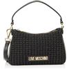 Love Moschino Borsa a mano Donna, Nero, Taglia unica