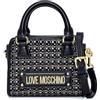 Love Moschino Minizaino Donna, Nero, Taglia unica