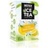INSTICK just add water INSTICK Ice Tea senza zucchero (Tè Freddo Limone) - 1 confezione per 12 x 0,5-1 L - Bevanda istantanea senza zucchero - Polvere per bevande vegane a basso contenuto calorico e vitamina C