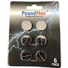 PoundMax 6 X Super Mixed CR2032 CR2025 CR2016 3V PoundMax Batteria Litio Coin Cell