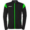 uhlsport Squad 27 Classic Giacca Sportiva, Nero/Verde Fluo, Misto, nero/verde fosforescente, S