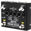 JOYO Cabinet Simulator Pedale a doppio canale con pulizia e distorsione per effetti per chitarra elettrica (Preamp House R-15)
