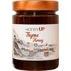 HoneyUP Miele di Timo Greco delle Isole dell'Egeo Meridionale - 450g - Miele Grezzo 100% Naturale, Colore Ambrato, Gusto Dolce e Aroma Intenso - Ideale per Colazione, Yogurt, Pane e Insalate