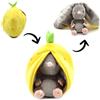 FLIPETZ Déglingos Les FLIPETZ - Doudou Rocket il Mouis/Limone - Topo copricopricopricopricopricopridivano, in peluche morbido per neonati, idea regalo per la nascita, giallo e grigio