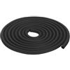 QUARKZMAN Nastro Tenuta Gomma Espansa, Diametro 6mm (15/64) Lunghezza 7 Metri (22,96 piedi) Gomma EPDM Rotonda per Guarnizioni Fai Da Te Magazzino Tappetini Tubi Schiuma Artigianato