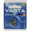 Varta 6616112401 - PILA LITIO, CR-1616, 3 V, colore: argento