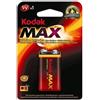 Kodak K9V Max, Alcalino, Prismatic, 9V, 9V, 570 mAh, 45 g