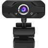 Eighosee Webcam per PC 720P Full HD Webcam USB Desktop & Laptop Webcam Live Streaming Webcam con Microfono Widescreen Video Webcam